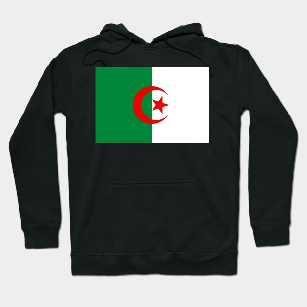 Algeria flag Hoodie by flag for all